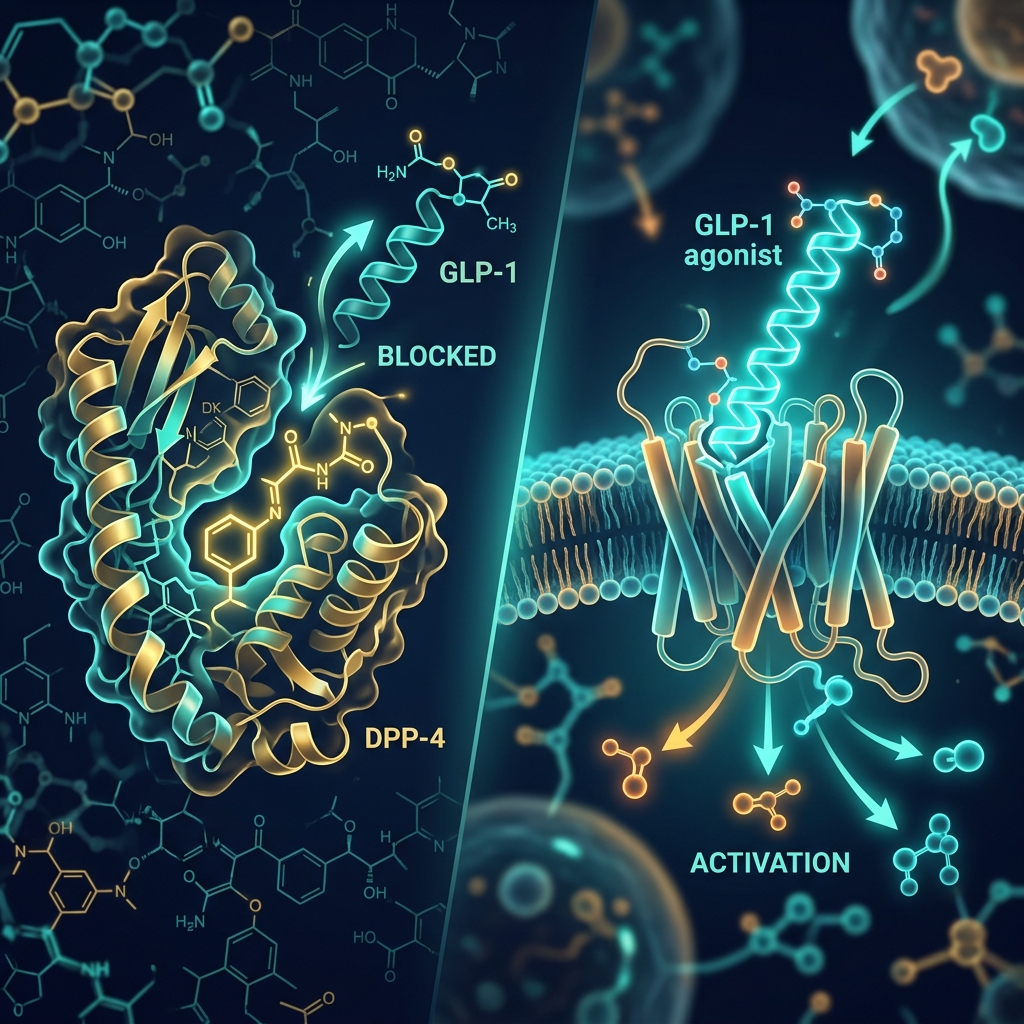DPP-4 vs GLP-1: Understanding the Incretin System