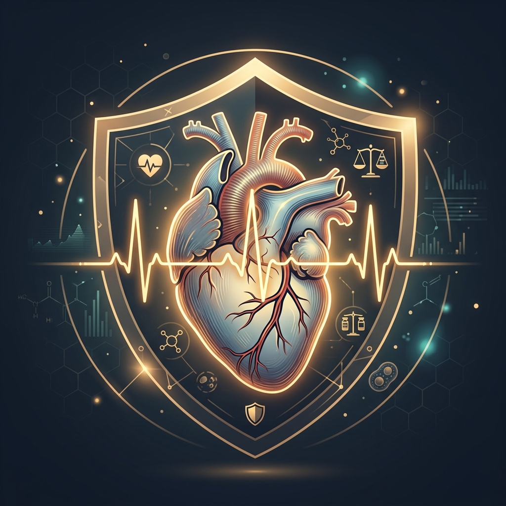 TRT and Heart Health infographic