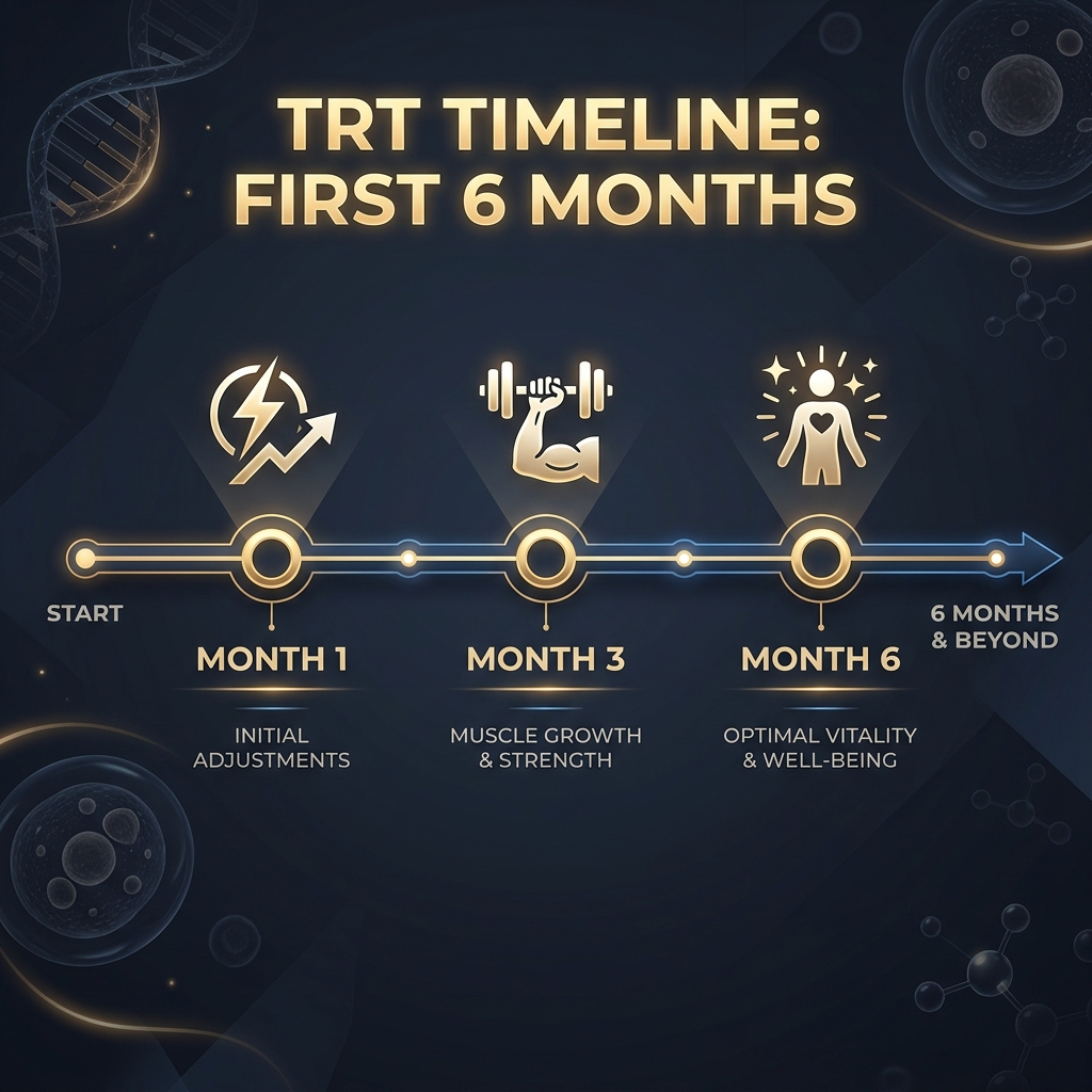 TRT Timeline infographic